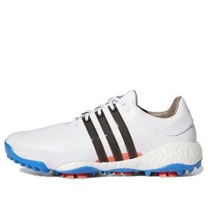 Adidas Tour 360 22 White-Blue Golf Shoes Sneakers - GV7244 - Size 14 - NIB